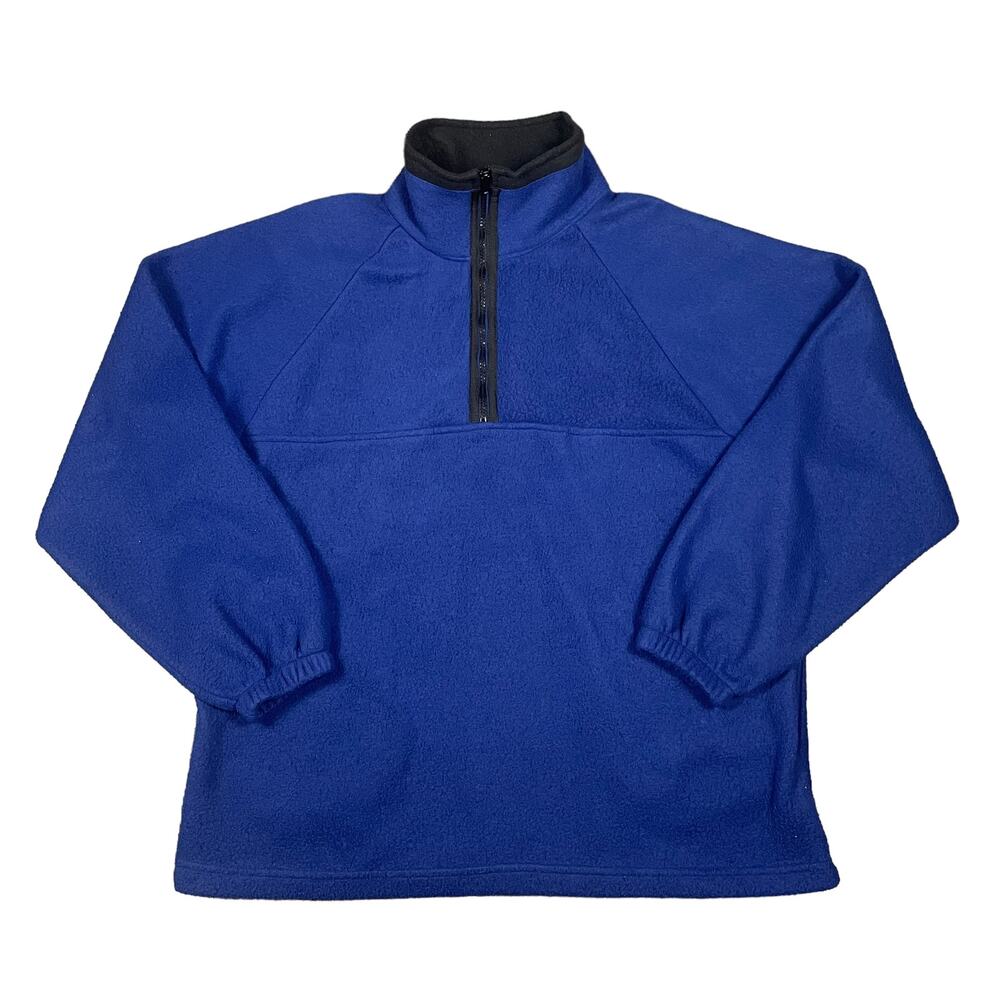 Fleece Jacket‎ Men's Large Vintage Big Creek Clothing Co. Quarter Zip Hiking